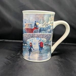 Thomas Kinkade Holiday at Everett's Coffee Mug